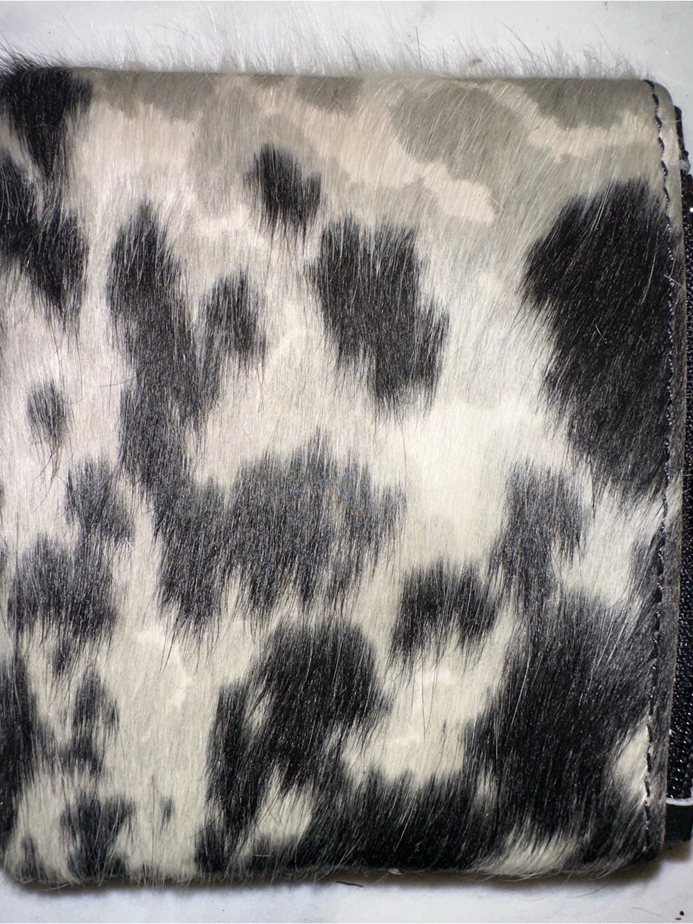 New Western genuine COWHIDE HAIR ON HIDE Wristlet purse wallet Longhorn country - Picture 6 of 6
